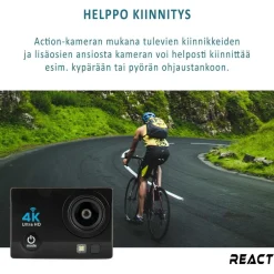 Outlet React Action-kamera Brave 800 V2 eri värejä