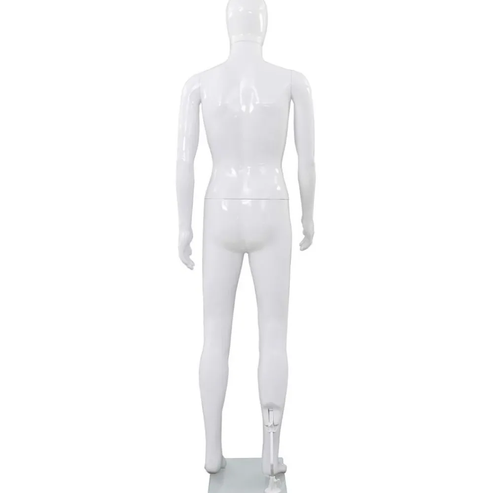 New FinePRICE Aidon kokoinen miesmallinukke lasijalustalla 185cm