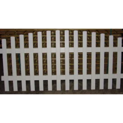 Tammiston puu Aitaelementti Aino 1800x750/850mm,  valkoinen, 2-laatu