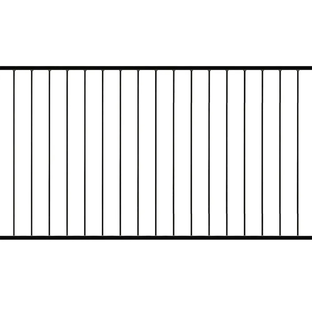 Clearance Green Land Aitaelementti Garden 180 x 100 cm musta alumiini
