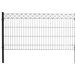 Hortus Aitaelementti X 780x2000mm musta