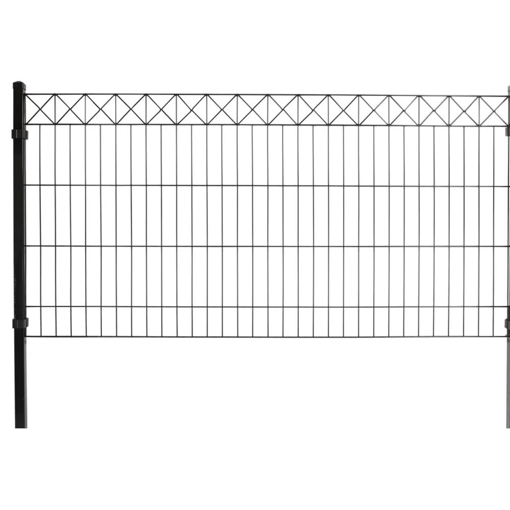 Hortus Aitaelementti X 780x2000mm musta