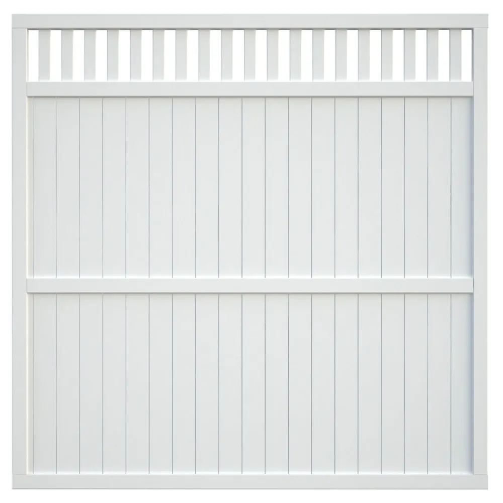 Best Palmako Aitaelementti Elke 1 180x180 cm valkoinen 5 kpl/pkt