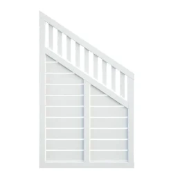 Clearance Palmako Aitaelementti Helis 8/Marit 8 150/90x90 cm valkoinen 5 kpl/pkt