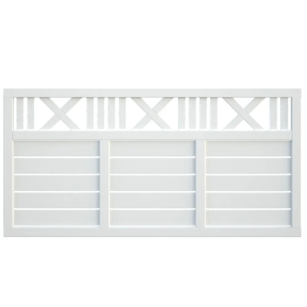 Discount Palmako Aitaelementti Marit 4 90x180 cm valkoinen 5 kpl/pkt
