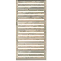 Clearance Palmako Aitaelementti Nina2 GYVPI 900x1800mm painekyllästetty harmaa, 5kpl/pkt