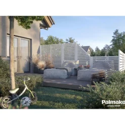 Online Palmako Aitaelementti Nina4 WTPNT 1800x900mm valkoinen, 5kpl/pkt
