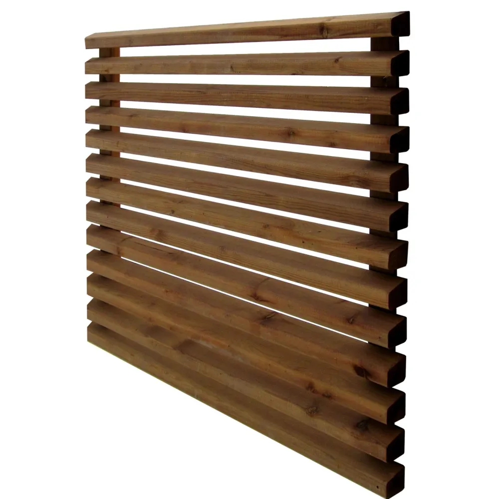 Hot Tammiston puu Aitaelementti Suunnikas A94R 950x800 mm vinorima ruskea