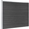 Outlet FinePRICE Aitapaneelisarja WPC 699x146 cm harmaa
