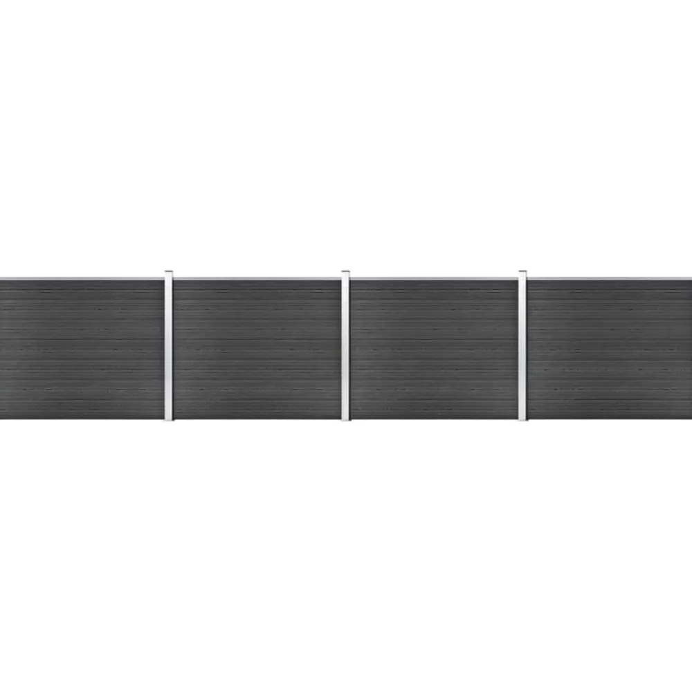 Outlet FinePRICE Aitapaneelisarja WPC 699x146 cm harmaa