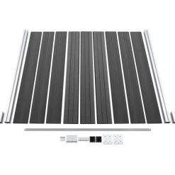 Online FinePRICE Aitapaneelisarja WPC 1045x186 cm musta