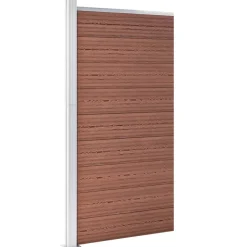 Outlet FinePRICE Aitapaneeli WPC 95x186 cm musta