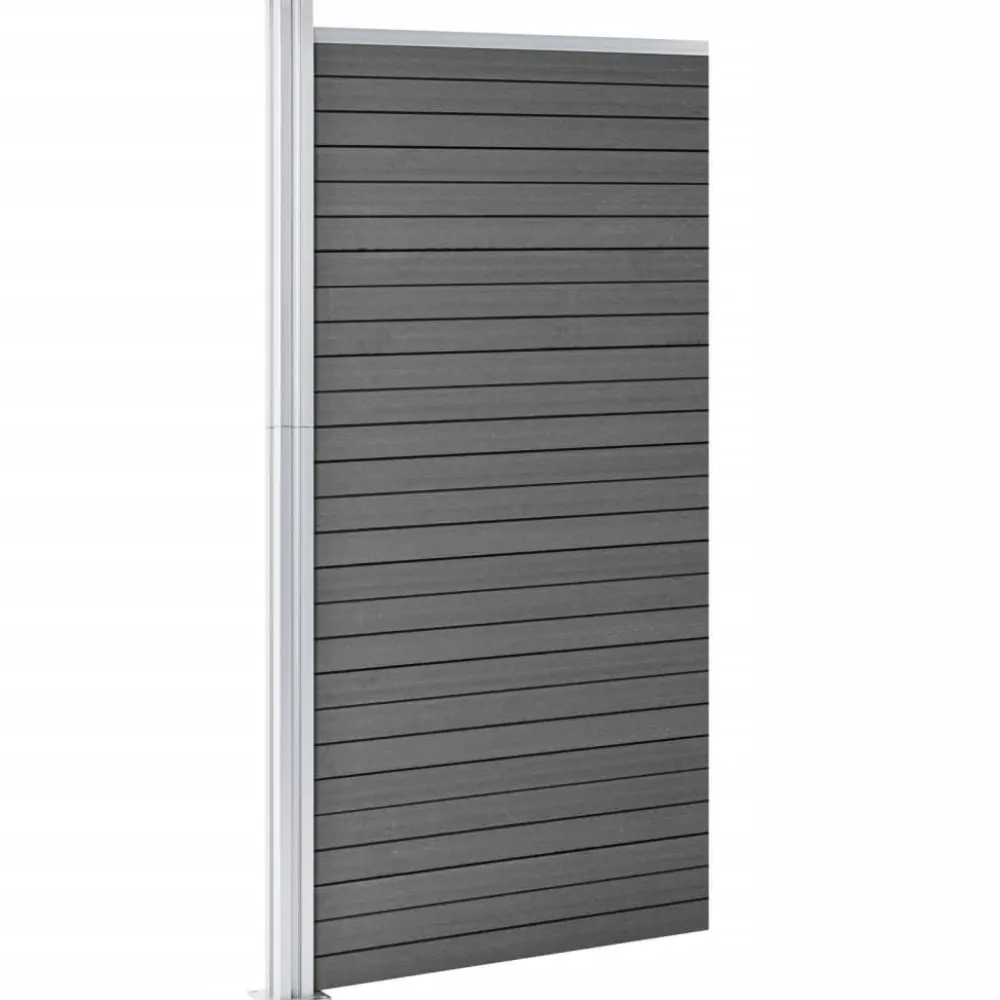 Outlet FinePRICE Aitapaneeli WPC 95x186 cm musta