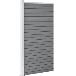 Outlet FinePRICE Aitapaneeli WPC 95x186 cm musta