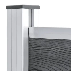 Outlet FinePRICE Aitapaneeli WPC 95x186 cm musta