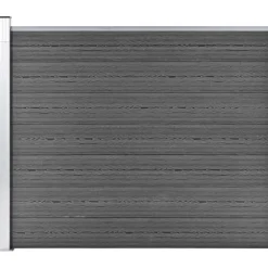 New FinePRICE Aitapaneeli WPC 175x146 cm musta