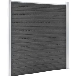 Outlet FinePRICE Aitapaneeli WPC 180x186 cm musta