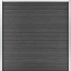 Outlet FinePRICE Aitapaneeli WPC 180x186 cm musta