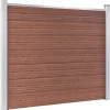 Online FinePRICE Aitapaneeli WPC 180x146 cm ruskea