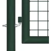FinePRICE Aitaportti teräs 100x200cm vihreä