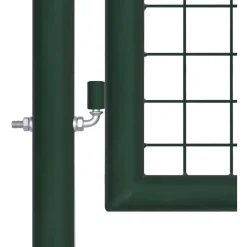FinePRICE Aitaportti teräs 100x200cm vihreä