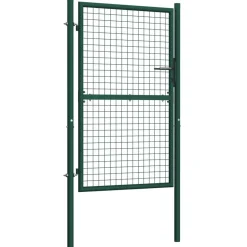 FinePRICE Aitaportti teräs 100x200cm vihreä