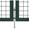 Online FinePRICE Aitaportti teräs 306x175cm vihreä