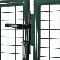 Online FinePRICE Aitaportti teräs 306x175cm vihreä