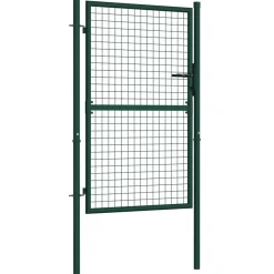 Best FinePRICE Aitaportti teräs 100x125cm vihreä