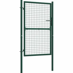Best FinePRICE Aitaportti teräs 100x175cm vihreä