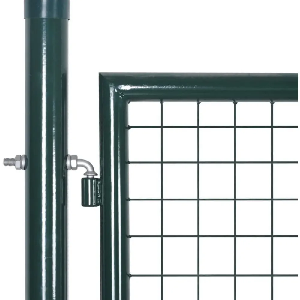 Discount FinePRICE Aitaportti teräs 306x150cm vihreä
