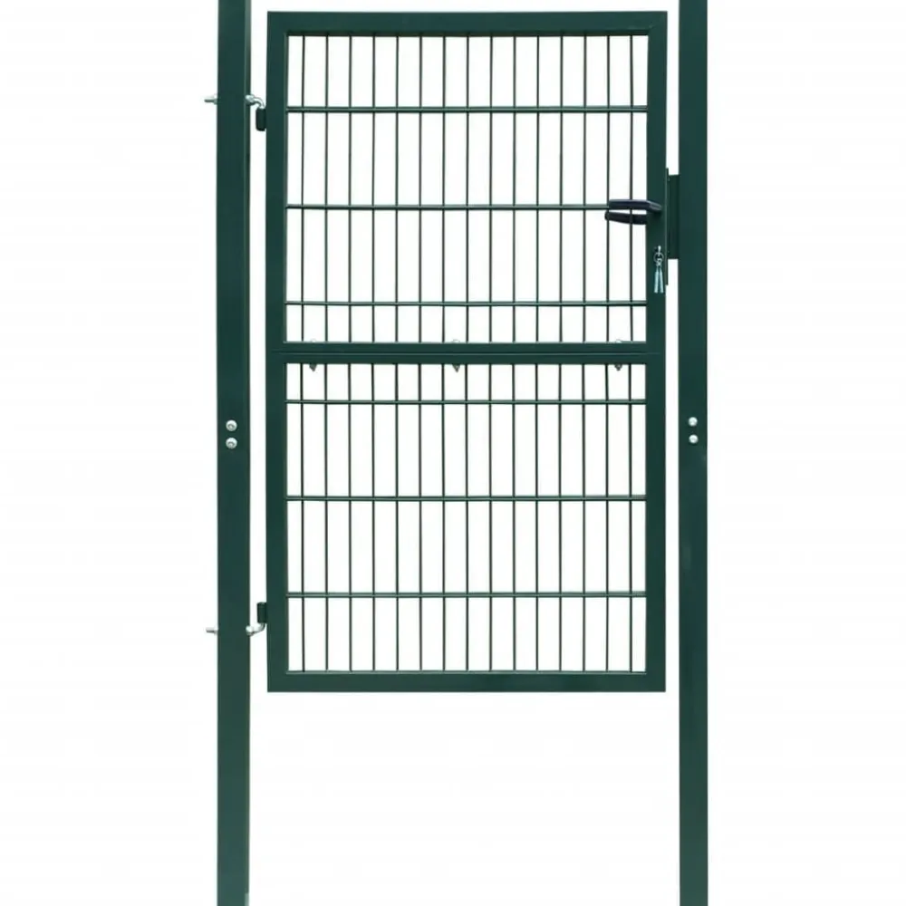 Outlet FinePRICE Aitaportti yksiovinen vihreä 106x190cm