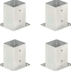 Clearance FinePRICE Aitatolpan jalat 4kpl galvanoitu 101mm