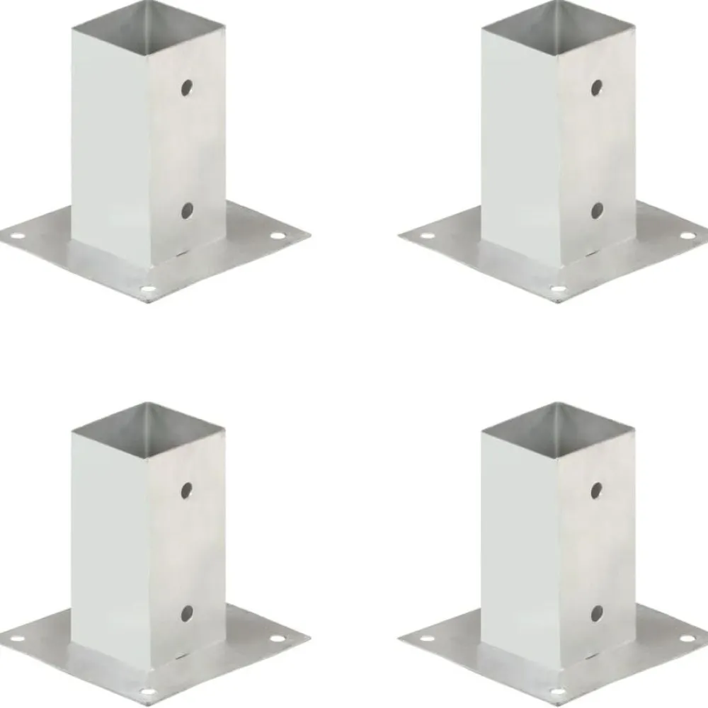 Outlet FinePRICE Aitatolpan jalat 4kpl galvanoitu 71mm