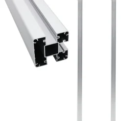 Best FinePRICE Aitatolpat 2kpl alumiini 185cm