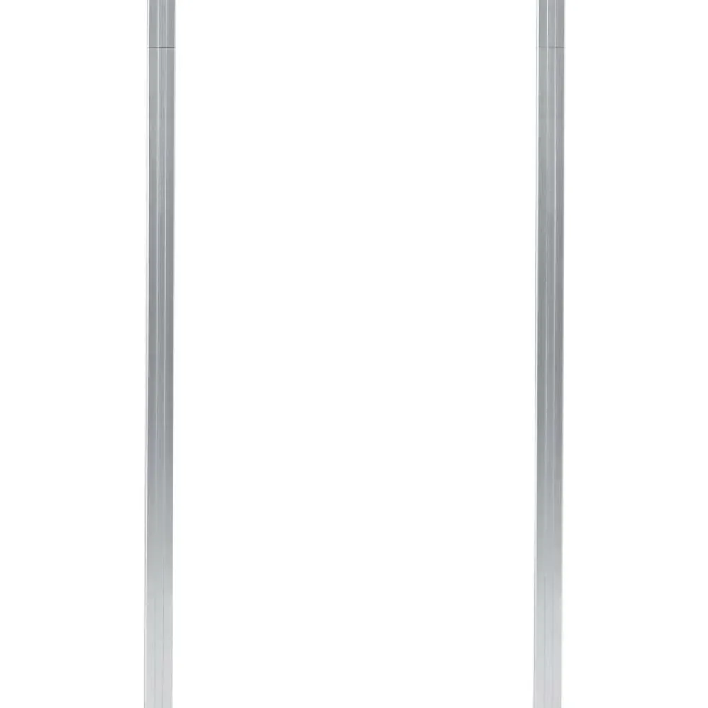 Best FinePRICE Aitatolpat 2kpl alumiini 185cm