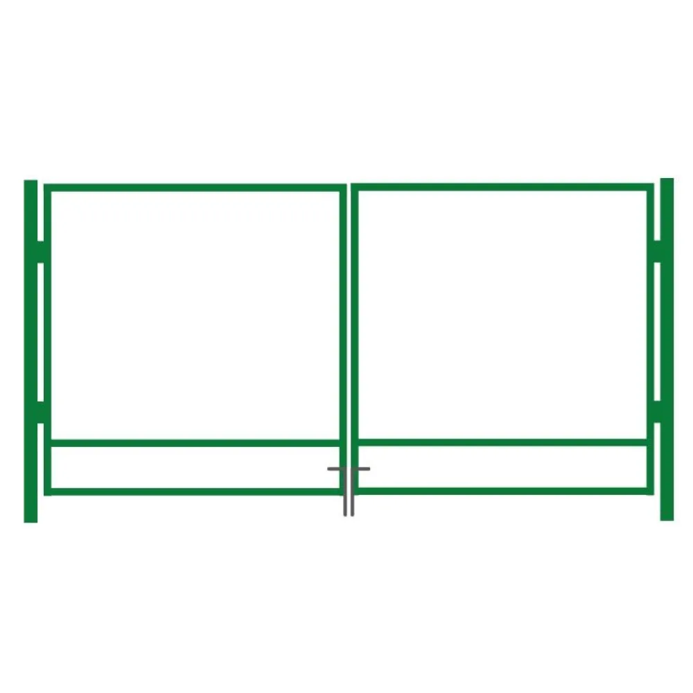 Clearance AB Polar Ajoportin runko , korkeus 95cm, leveys 500cm, harmaa