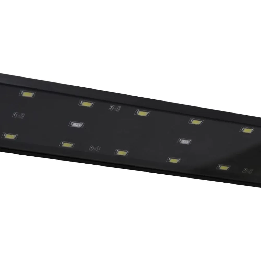 Sale FinePRICE Akvaarion LED-valo kiinnittimillä 25-45 cm valkoinen