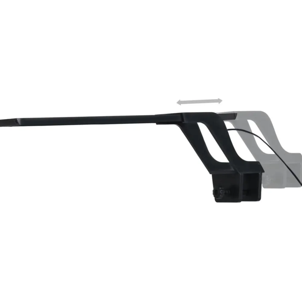 Outlet FinePRICE Akvaarion LED-valo kiinnittimillä 35-55 cm valkoinen