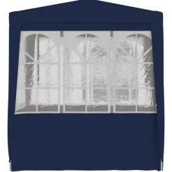 Outlet FinePRICE Ammattilaisten juhlateltta sivuseinillä 2x2m sininen 90 g/m²
