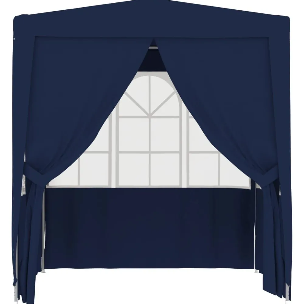 Outlet FinePRICE Ammattilaisten juhlateltta sivuseinillä 2x2m sininen 90 g/m²