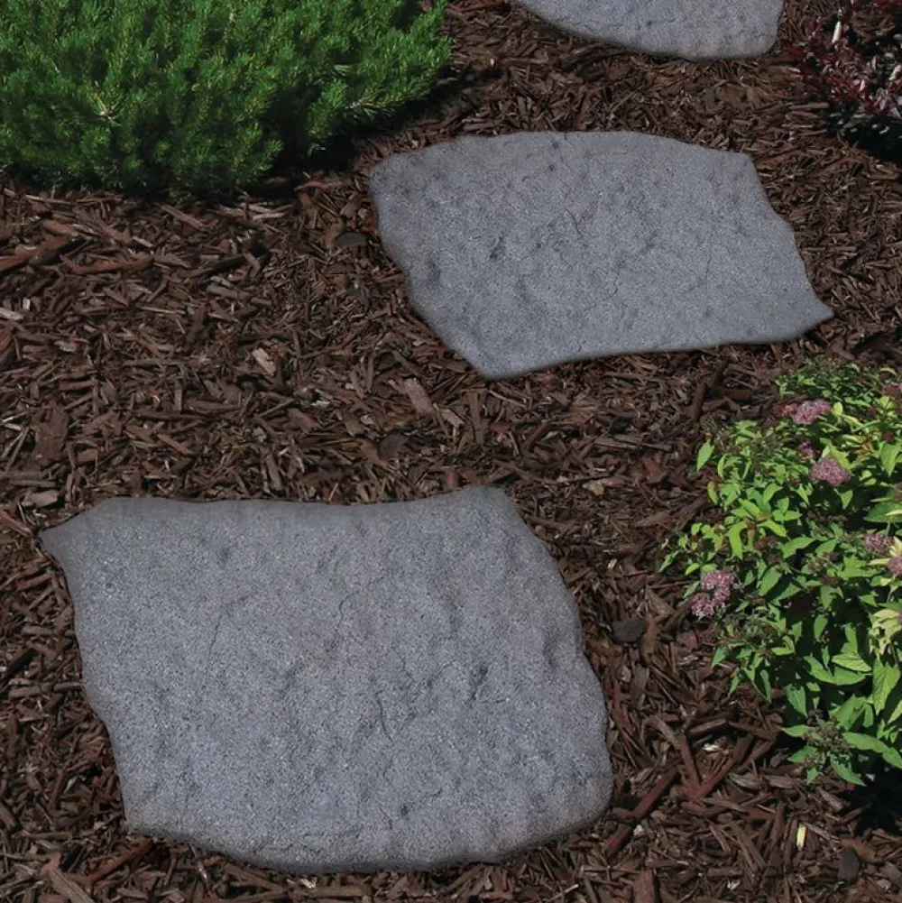 Sale Multy Home Askelkivi Natural B stone 45x55 cm kierrätyskumia harmaa 16 kpl