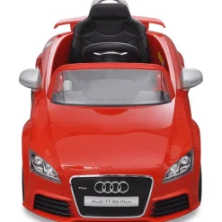 Best FinePRICE Audi TT RS istuttava auto lapsille kauko-ohjaimella eri värejä Punainen
