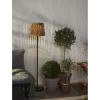 Star Trading Aurinkokennolattiavalaisin Cesta, 102cm, musta/ruskea