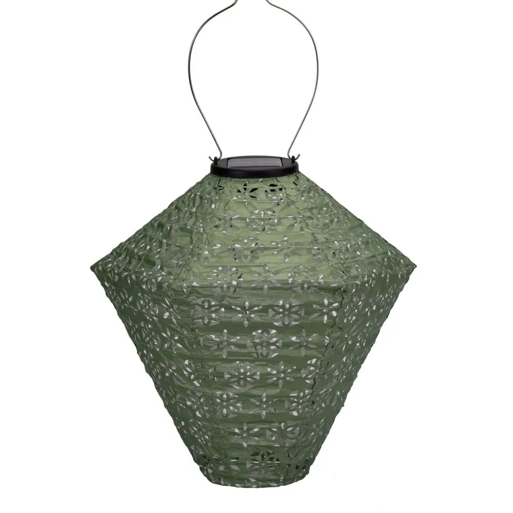Clearance Paulmann Aurinkokennolyhty Pauleen Sunshine Flower, IP44, 3500K, vaaleanvihreä
