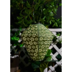 Clearance Paulmann Aurinkokennolyhty Pauleen Sunshine Flower, IP44, 3500K, vaaleanvihreä