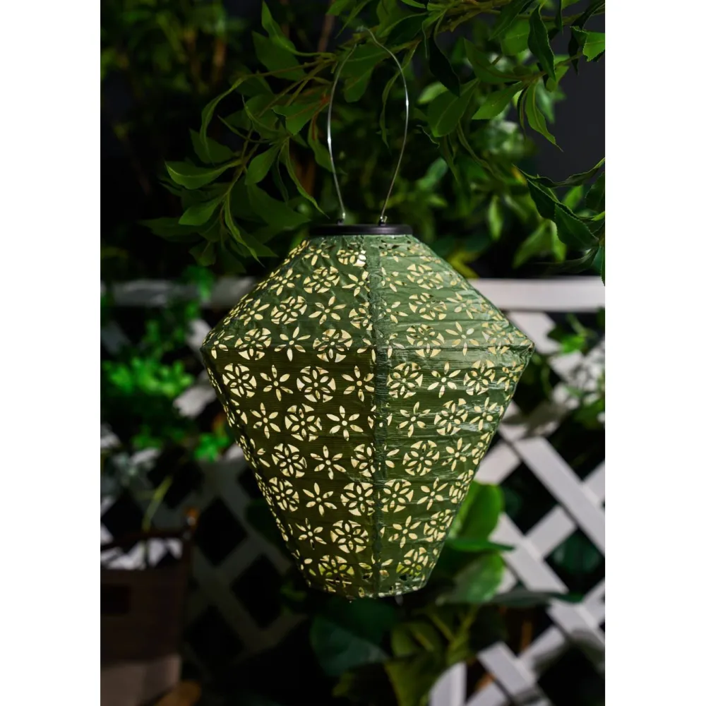 Clearance Paulmann Aurinkokennolyhty Pauleen Sunshine Flower, IP44, 3500K, vaaleanvihreä