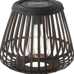 Paulmann Aurinkokennolyhty Pauleen Sunshine Glimmer, IP44, 2700K, musta
