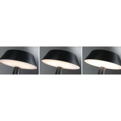 Clearance Paulmann Aurinkokennopöytävalaisin Soala 30.6cm 2700K 165lm 2.1W USB antrasiitti