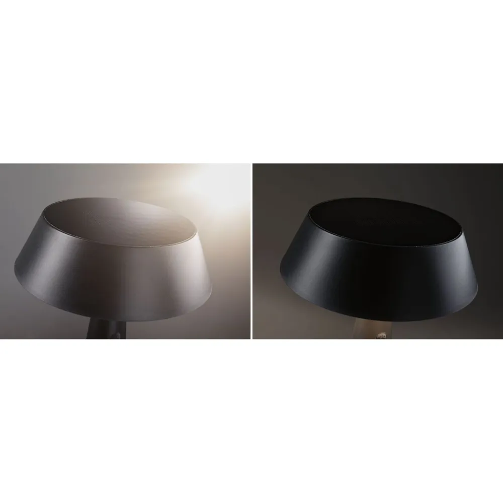 Clearance Paulmann Aurinkokennopöytävalaisin Soala 30.6cm 2700K 165lm 2.1W USB antrasiitti